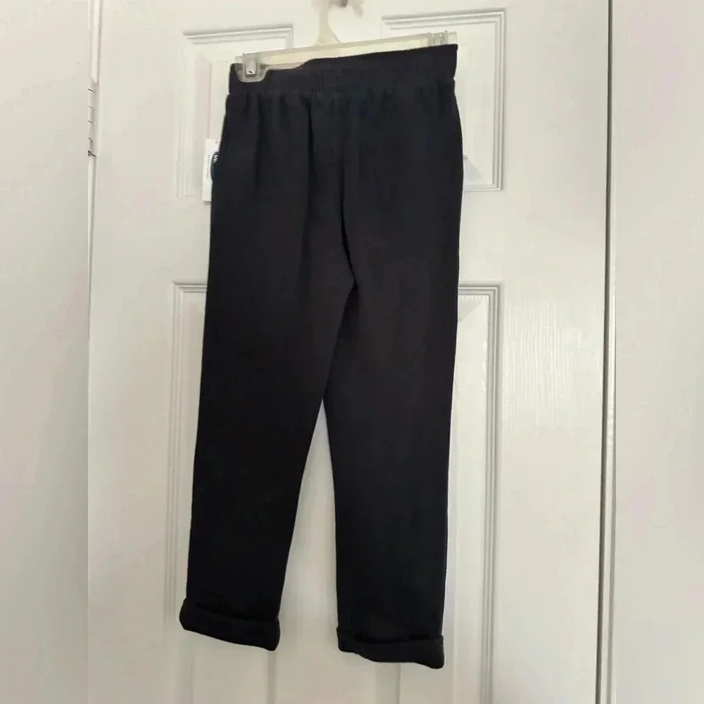 NWT Old Navy - Navy Blue Fleece-Lined cargo style knit pants. 5T